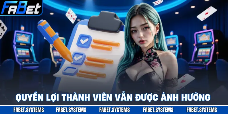 Miễn Trừ Trách Nhiệm 4 Quyền lợi thành viên vẫn được ảnh hưởng